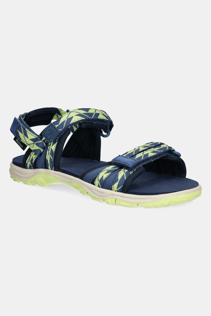 Jack Wolfskin sandale copii 2 IN 1 SANDAL K albastru 4046421.34.40