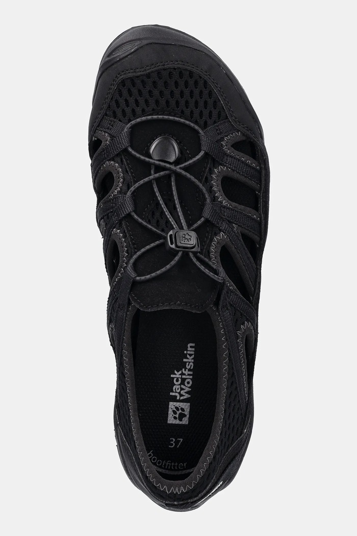 Παιδικά σανδάλια Jack Wolfskin LEVENTE SANDAL K μαύρο A64080.34.40