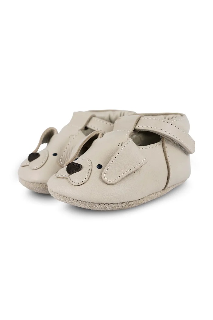 Donsje buty skórzane niemowlęce Spark Special Shoes Golden Retriever 1003011 beżowy SS26