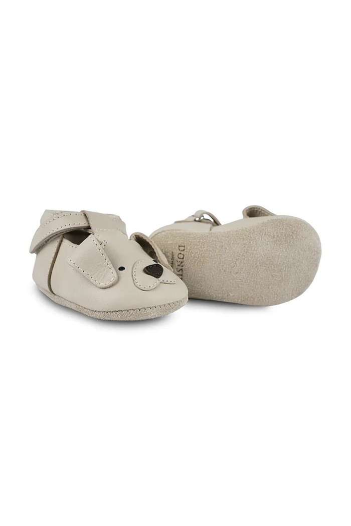 Donsje buty skórzane niemowlęce Spark Special Shoes Golden Retriever 1003011 beżowy