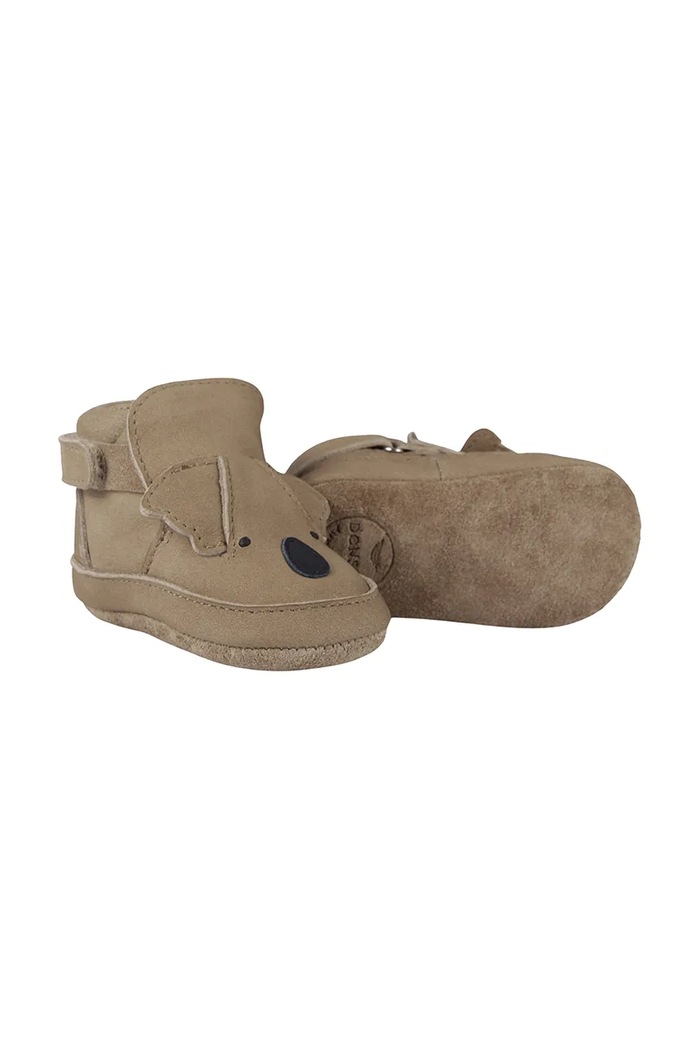 Замшеві кросівки для немовлят Donsje Morris Sneakers Koala 1036303 коричневий