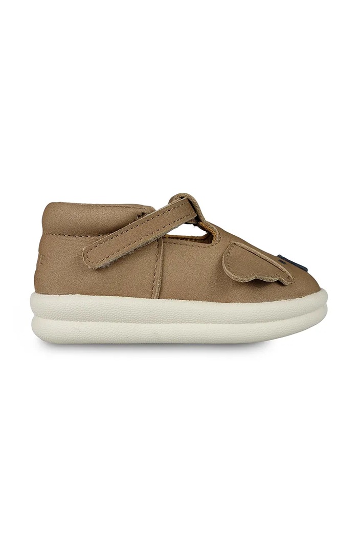 Donsje półbuty nubukowe dziecięce Zazo Classic Shoes Koala 1503505 zielony