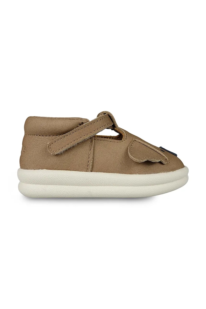 Donsje półbuty nubukowe dziecięce Zazo Classic Shoes Koala 1503505 zielony