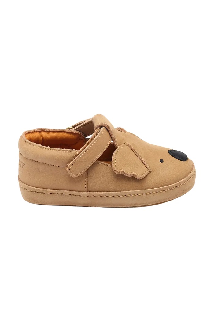 Detské semišové poltopánky Donsje Xan Classic Shoes Koala 2010003.22.28