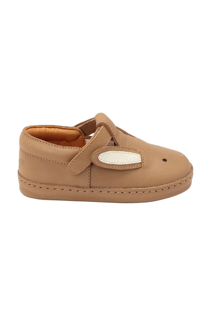 Detské kožené poltopánky Donsje Xan Classic Shoes Bunny 2010009.22.28