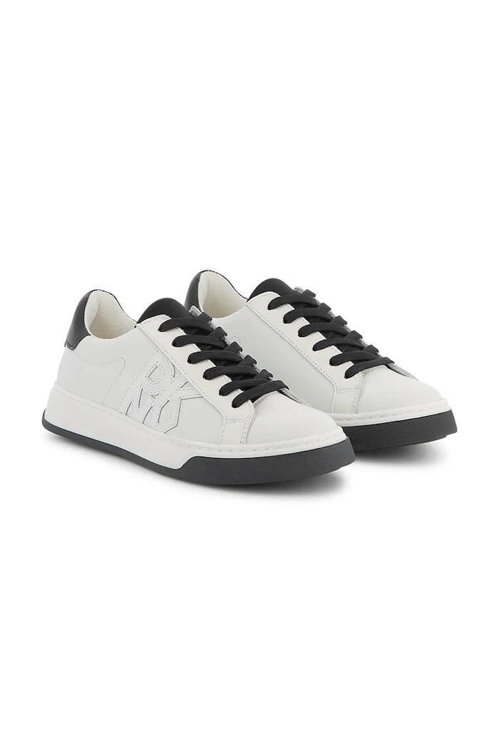 Detské kožené tenisky Dkny D62089.36.39 biela