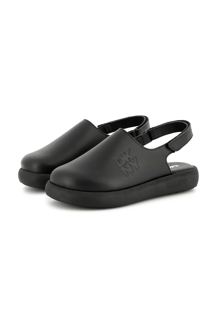 Detské sandále Dkny imitácia kože čierna D62092.36.39