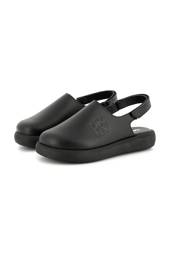 Detské sandále Dkny imitácia kože čierna D62092.36.39
