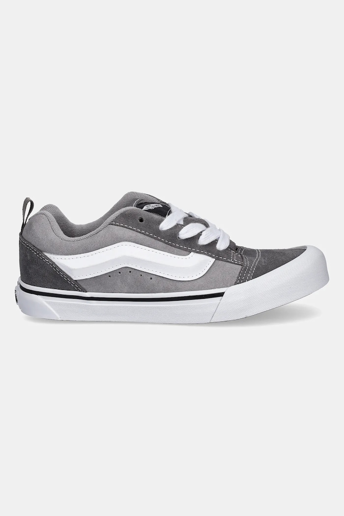 Vans tenisówki zamszowe dziecięce Knu Skool VN000D2TI5G1 szary SS25