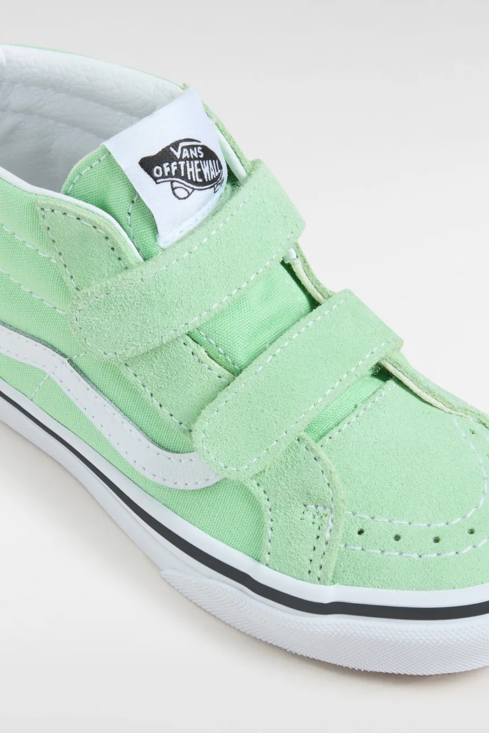 Αγορίστικα Παιδικά πάνινα παπούτσια Vans SK8-Mid Reissue V VN000CYFE2Y1 πράσινο