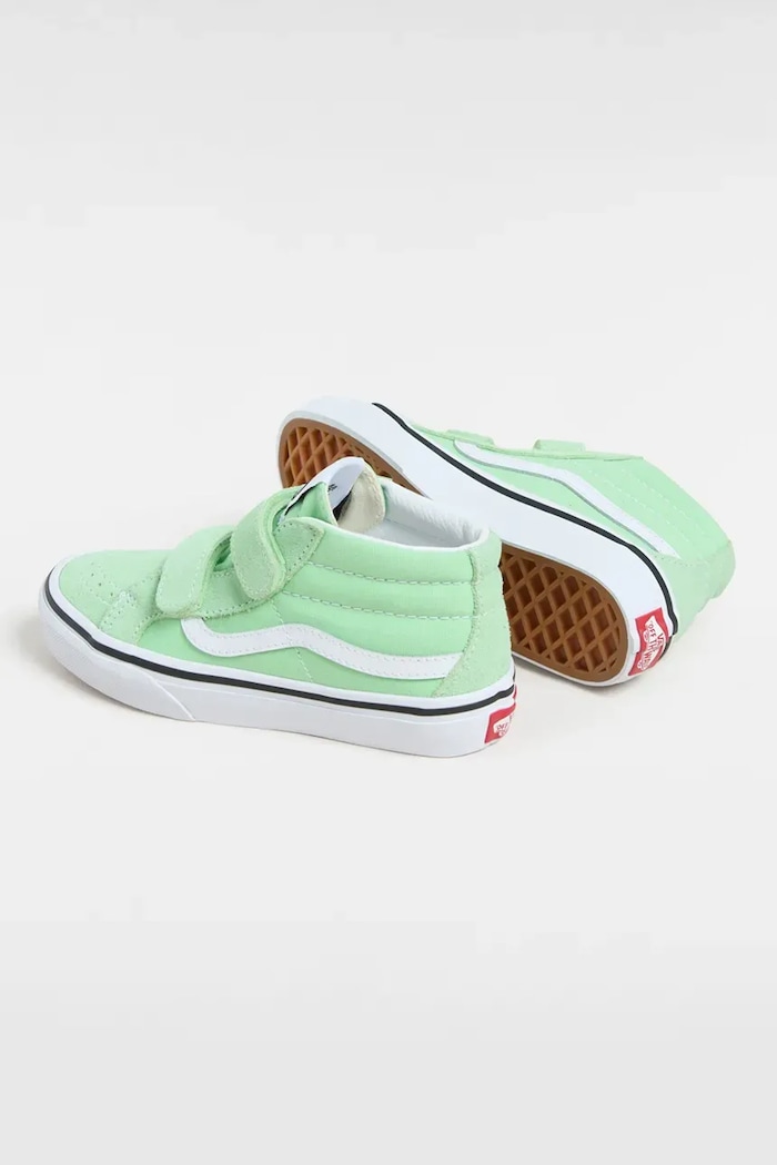 Παιδικά πάνινα παπούτσια Vans SK8-Mid Reissue V πράσινο VN000CYFE2Y1