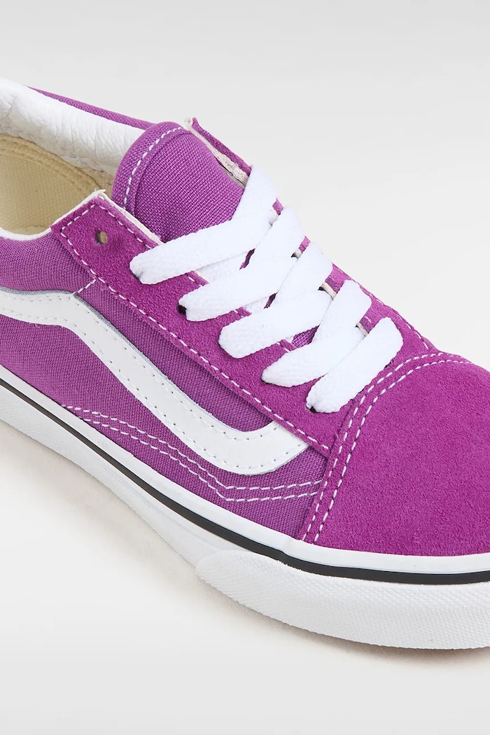 Chłopiec Vans tenisówki dziecięce Old Skool VN000CYVE2T1 fioletowy