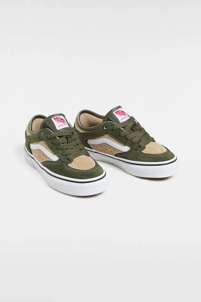 Vans sneakersy dziecięce Rowley Classic VN000SFB50K1 zielony SS25