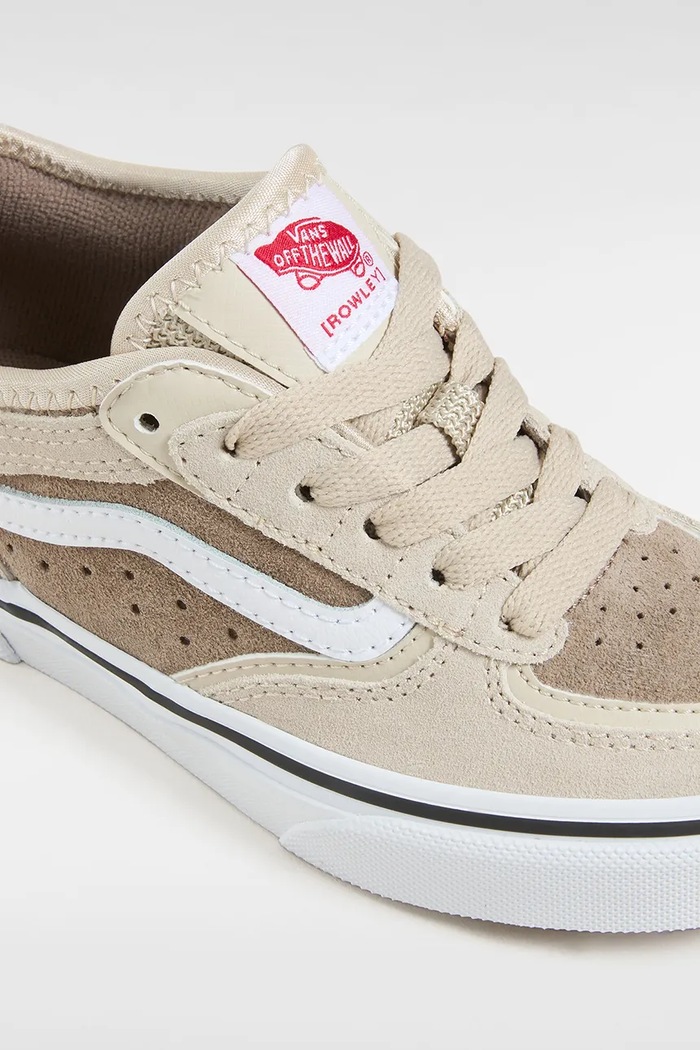 Chłopiec Vans tenisówki dziecięce Rowley Classic VN000SFBBLL1 beżowy