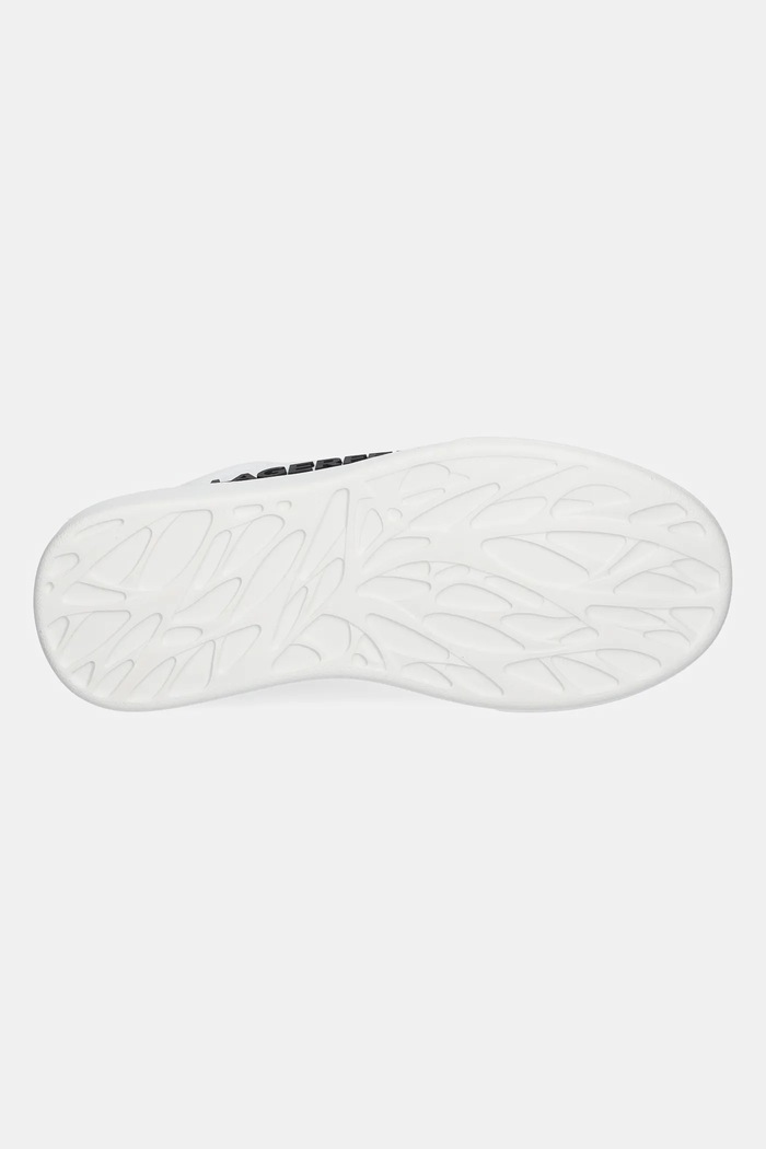 Karl Lagerfeld sneakersy skórzane dziecięce Z30381.30.35 biały