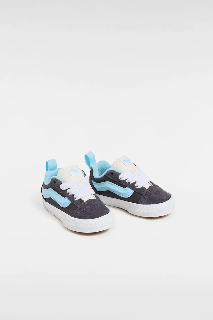 Детски ниски кецове Vans Knu Skool VN000D0KY311 сив SS25