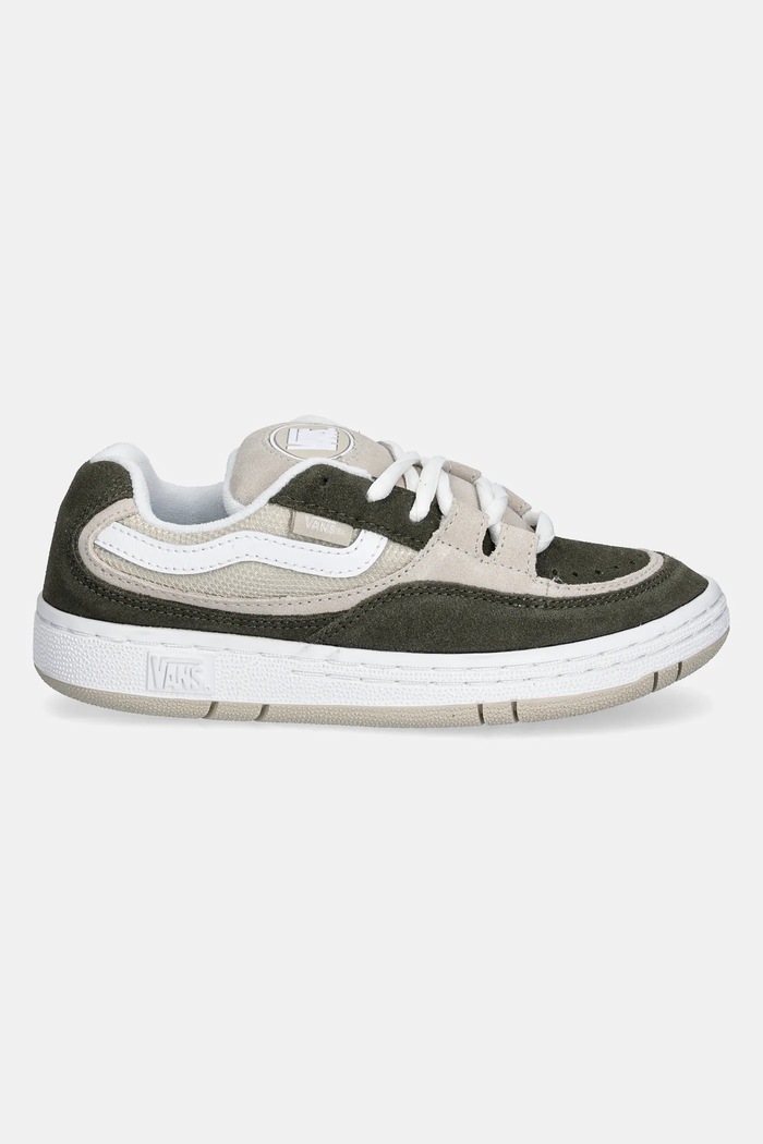 Vans teniși din piele copii Speed WS VN000S645TS1 verde SS25