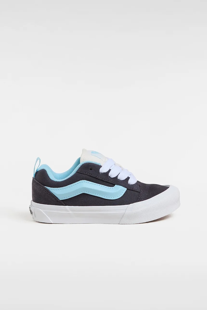 Детски ниски кецове Vans Knu Skool велур сив VN000CYUY311