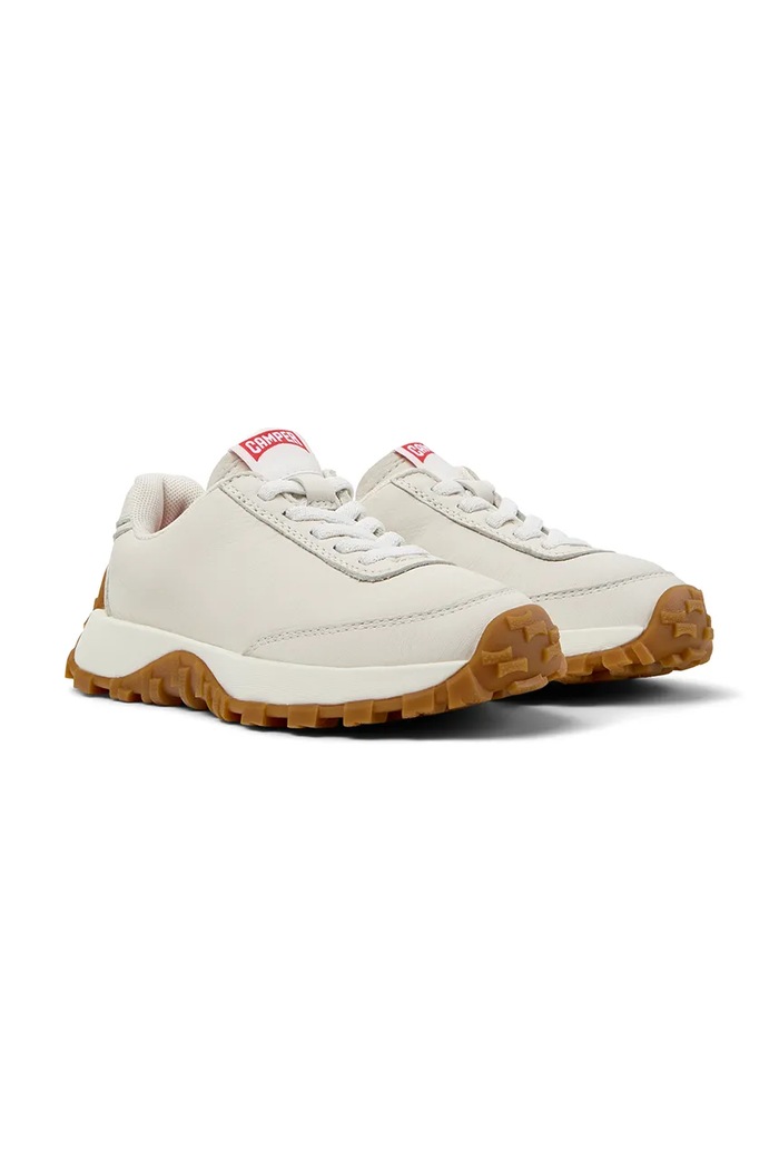 Camper sneakersy dziecięce Drift Trail Kids tekstylny biały K800548.35.38