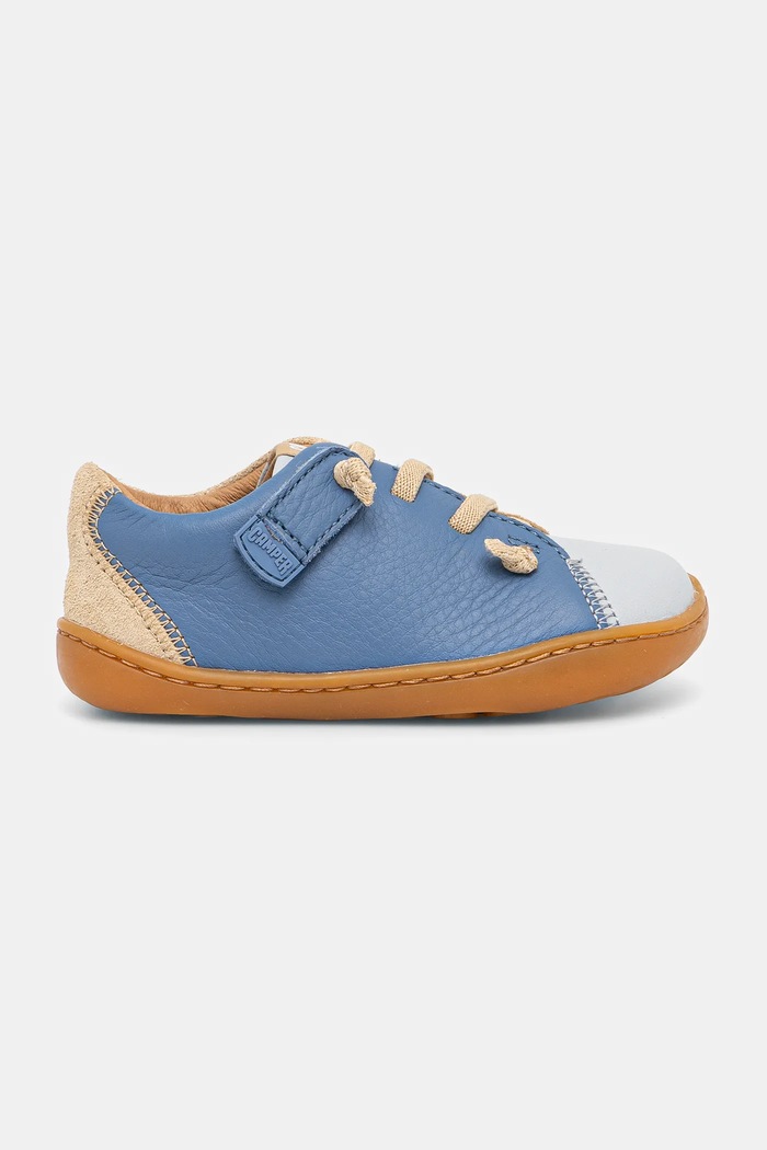 Camper półbuty skórzane dziecięce Peu Cami TWS FW 80212.TWS beżowy SS26