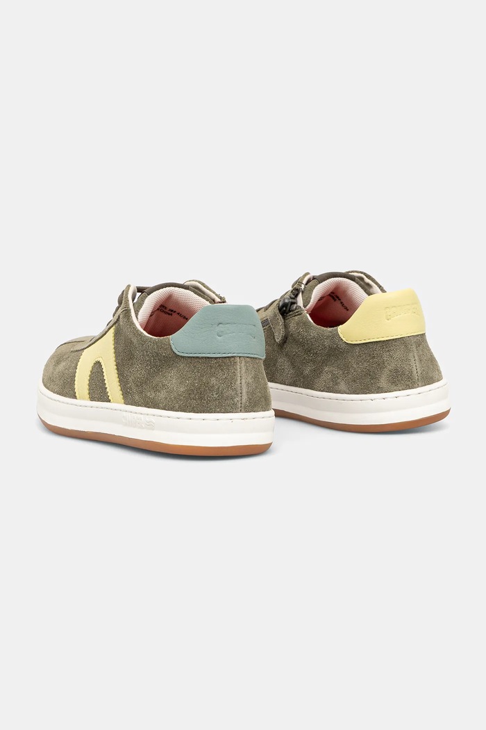 Chłopiec Camper sneakersy skórzane dziecięce Runner Four Kids K800552.35.38 zielony