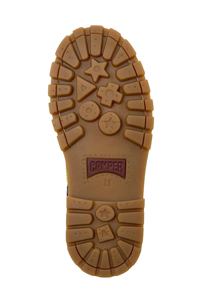 Camper mokasyny skórzane dziecięce by Bobo Choses K800642 multicolor