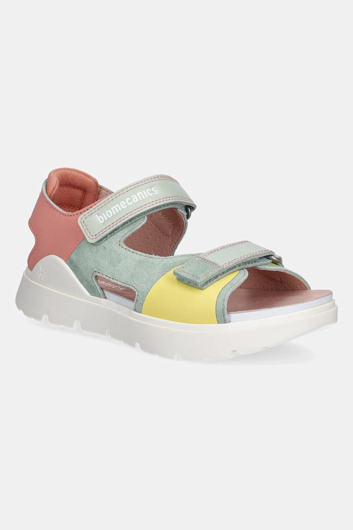 Biomecanics Sandale din piele pentru copii multicolor 252227.28.34