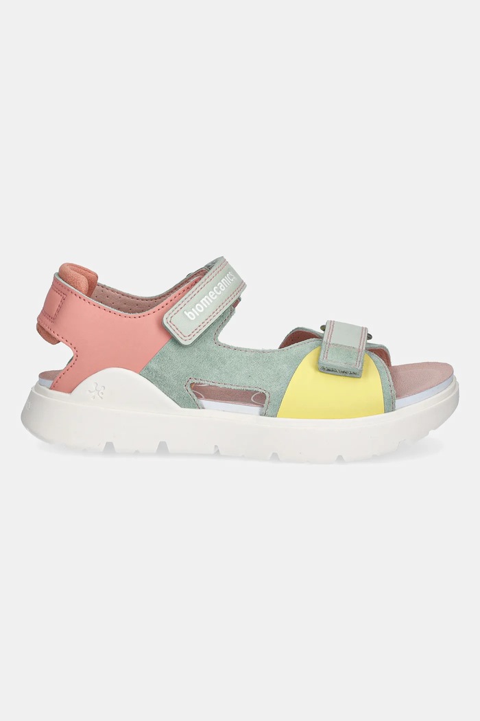 Biomecanics Sandale din piele pentru copii 252227.28.34 multicolor SS25