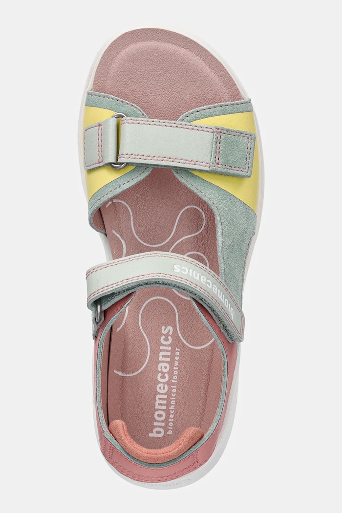 Sandale din piele pentru copii Biomecanics 252227.28.34 multicolor