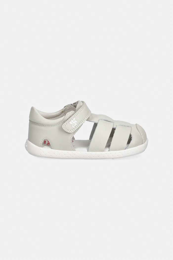 Garvalin sandale din piele pentru copii 252326.19.23 bej SS26