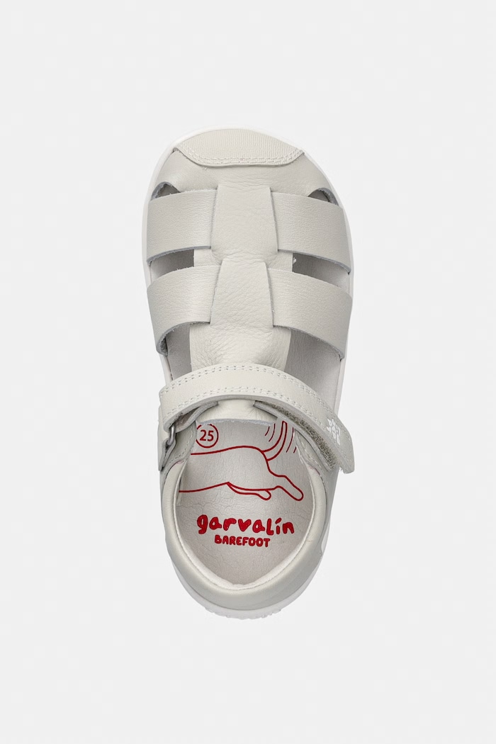Garvalin sandale din piele pentru copii bej 252326.24.26