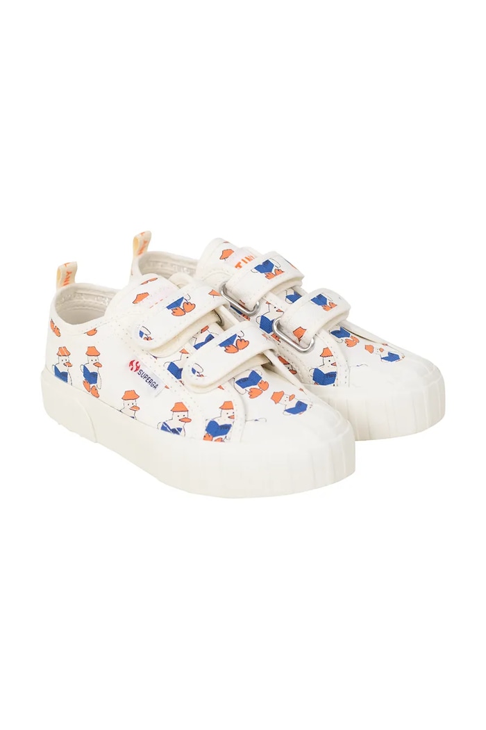 Detské tenisky Tinycottons READERS SNEAKERS X SUPERGA SS25.914 béžová SS25