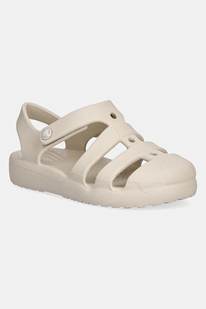 Sandále Crocs CLASSIC FISHERMAN KIDS béžová 210625.CROCS.CLASSIC.FI