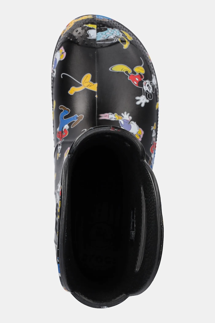 Γαλότσες Crocs MICKEY FRIENDS HANDLE IT BOOT KIDS μαύρο 210889.CROCS.MICKEY.FRI