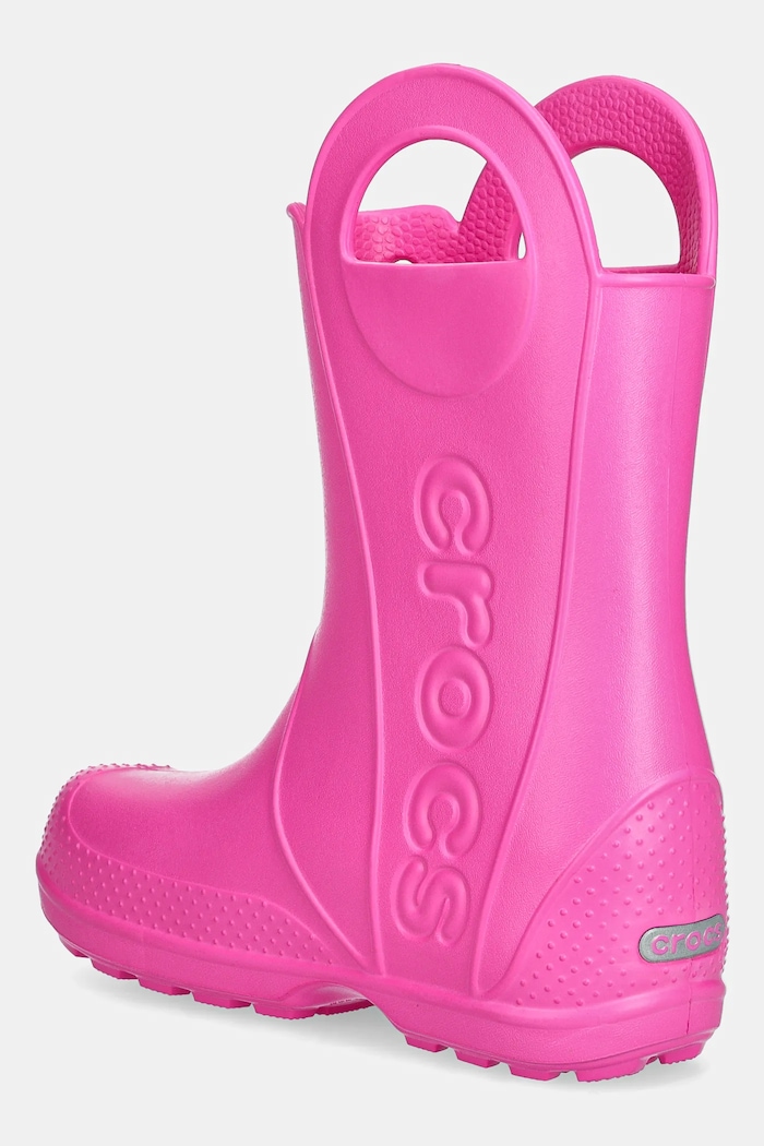 CHLAPEC Holínky Crocs HANDLE IT RAIN BOOT KIDS 211052.CROCS.HANDLE.IT. růžová