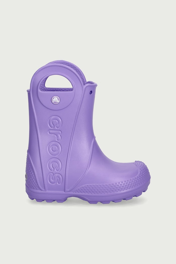 Crocs Kalosze dziecięce HANDLE IT RAIN BOOT KIDS 211056.CROCS.HANDLE.IT. fioletowy SS26