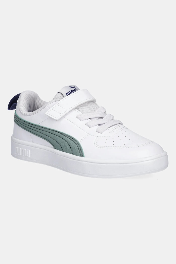 Dětské sneakers boty Puma Puma Rickie AC+ PS imitace kůže bílá 385836.K