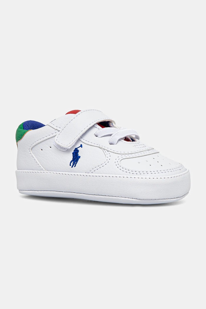 Polo Ralph Lauren baba cipő MASTERS COURT PS LAYETTE textil fehér RL02367102