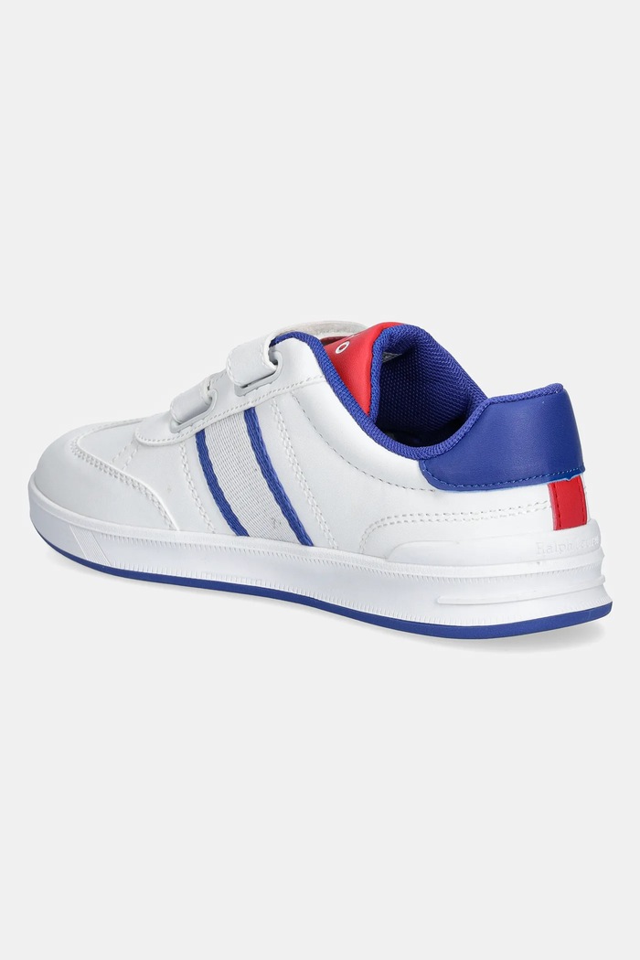 Chłopiec Polo Ralph Lauren buty HERITAGE COURT III T-TOE EZ RL02476104 biały