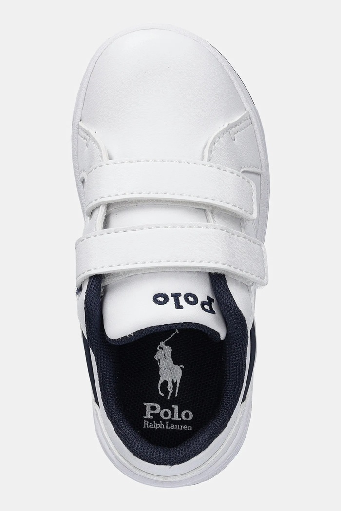 Dětské sneakers boty Polo Ralph Lauren HERITAGE COURT IV EZ bílá RL01972112