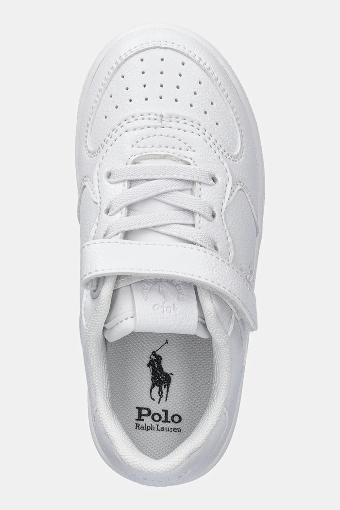 Sneakersy dziecięce MASTERS COURT PS Polo Ralph Lauren RL01164113 biały