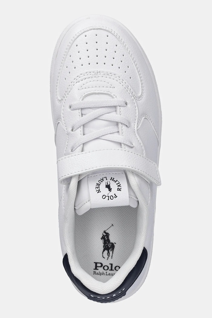 Sneakers boty Polo Ralph Lauren MASTERS COURT PS bílá RL02438102