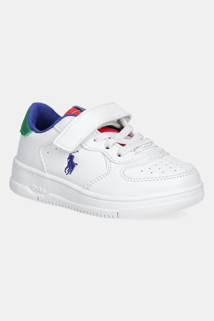 Маратонки Polo Ralph Lauren MASTERS COURT PS изкуствен бял RL01976110