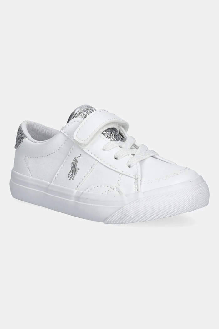 Detské tenisky Polo Ralph Lauren RYLEY PS Pre bábätká strieborná RL02066100