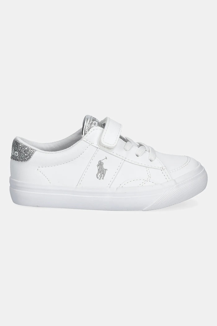 Detské tenisky Polo Ralph Lauren RYLEY PS RL02066100 strieborná SS25
