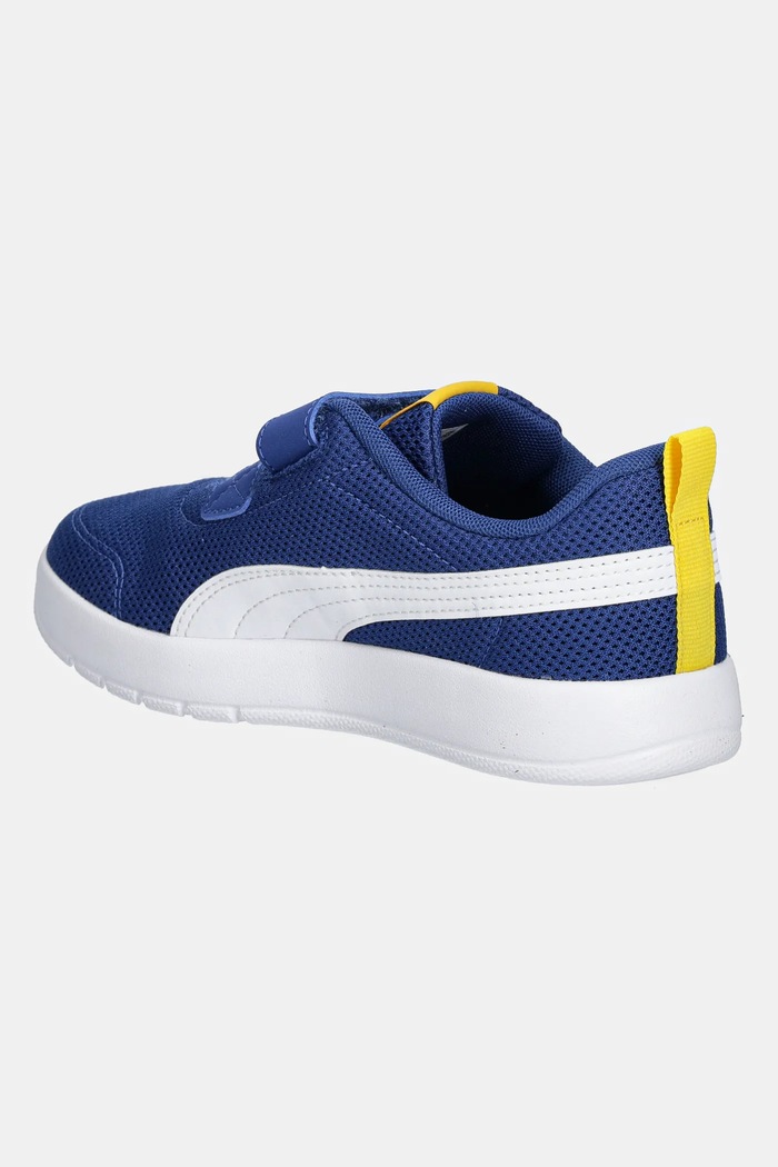 Chłopiec Puma sneakersy dziecięce Courtflex V3 Mesh PS 398085.K niebieski