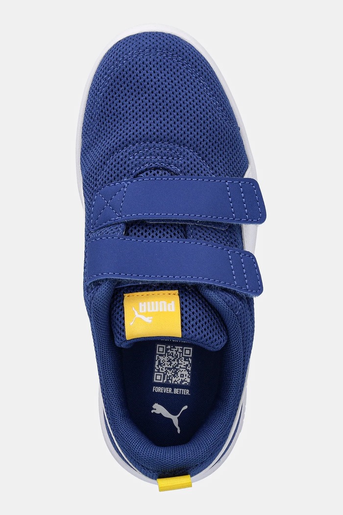 Puma sneakersy dziecięce Courtflex V3 Mesh PS niebieski 398085.K