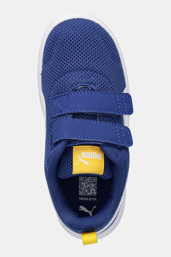 Puma sneakersy dziecięce Courtflex V3 Mesh Inf niebieski 398086.K