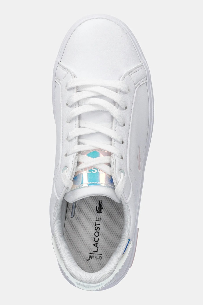 Παιδικά sneakers Lacoste λευκό 47SUJ0013