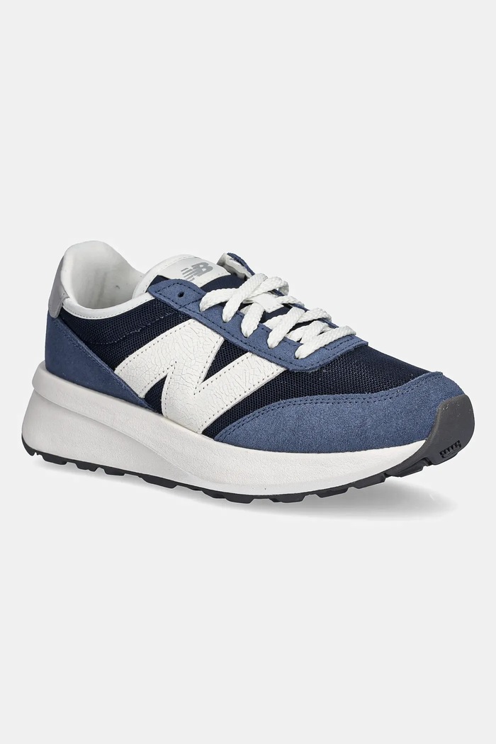 New Balance gyerek sportcipő 370 velúr bőr kék GS370AG